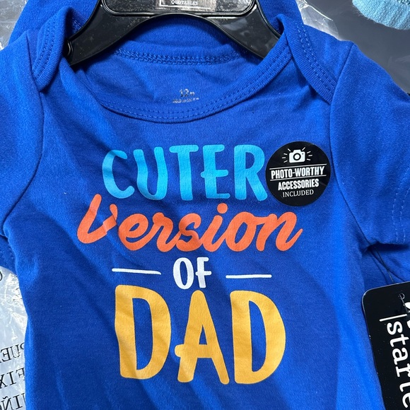 New Baby Starters Cuter Version of Dad - Picture 3 of 3